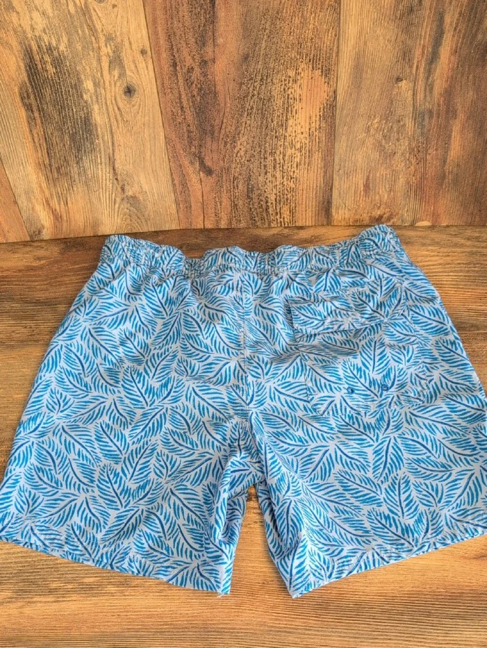 Vineyard Vines Chappy Palm Leaf Print Lined Swim Trunks XS Men's 879A